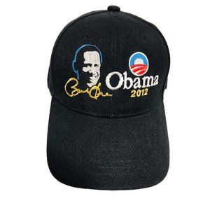 President Barack Obama 2012 Black Embroidered Hat Nice!